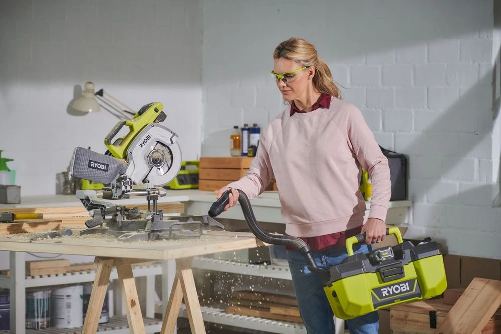 Ryobi R18PV-0 18V Li-Ion Accu Projectstofzuiger - 1400l/min - 5133003786 5 Ryobi R18PV-0 18V Li-Ion Accu Projectstofzuiger - 1400l/min - 5133003786 - Afbeelding 5