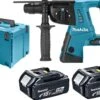 Makita DHR264RT2J 36V (2x 18V) Li-Ion Accu SDS-plus Combihamer Set (2x 5.0Ah Accu) In Mbox - 2,5J