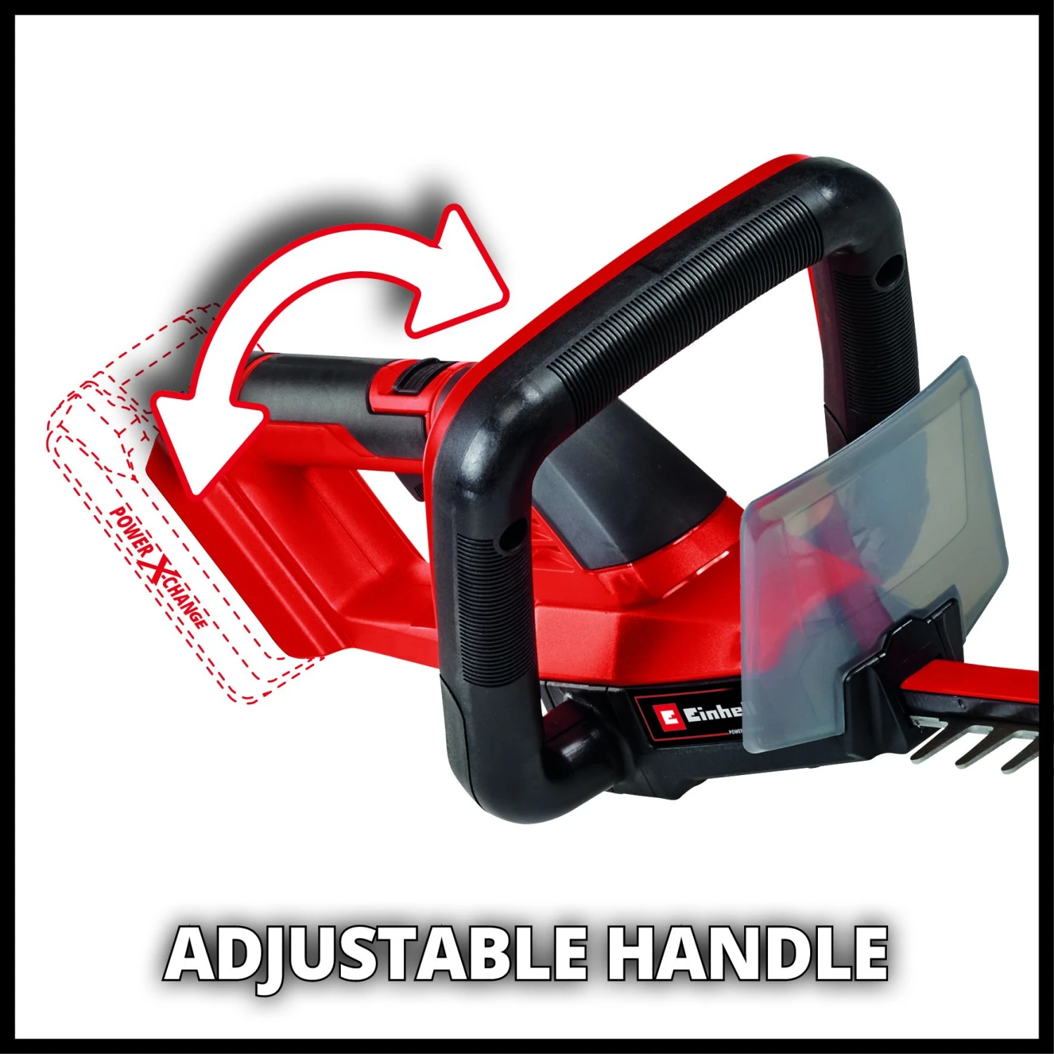Einhell GC-CH 18/50 Li Solo Accu Heggenschaar - Power X-Change - 50cm 5 Einhell GC-CH 18/50 Li Solo Accu Heggenschaar - Power X-Change - 50cm - Afbeelding 5