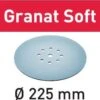 Festool STF D225 P240 GR S/25 Schuurpapier - Granat Soft - P240 - 225mm (25st) - 204226