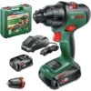 Bosch AdvancedImpact 18 18V Li-Ion Accu Klopboorschroevendraaier Set (2x 2,5Ah) In Koffer - 36Nm - Koolborstelloos