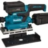 Makita DBO381ZU 18V Li-ion Accu Vlakschuurmachine Body Met AWS Zender - 93x230mm - Koolborstelloos