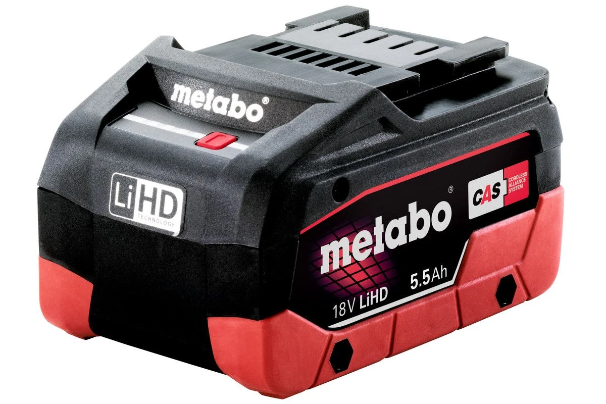 Metabo WF 18 LTX 125 QUICK 18V Li-ion Accu Platkop Haakse Slijper Set (2x 5.5Ah LiHD Accu) In MetaBOX - 125mm - 601306660 3 Metabo WF 18 LTX 125 QUICK 18V Li-ion Accu Platkop Haakse Slijper Set (2x 5.5Ah LiHD Accu) In MetaBOX - 125mm - 601306660 - Afbeelding 3