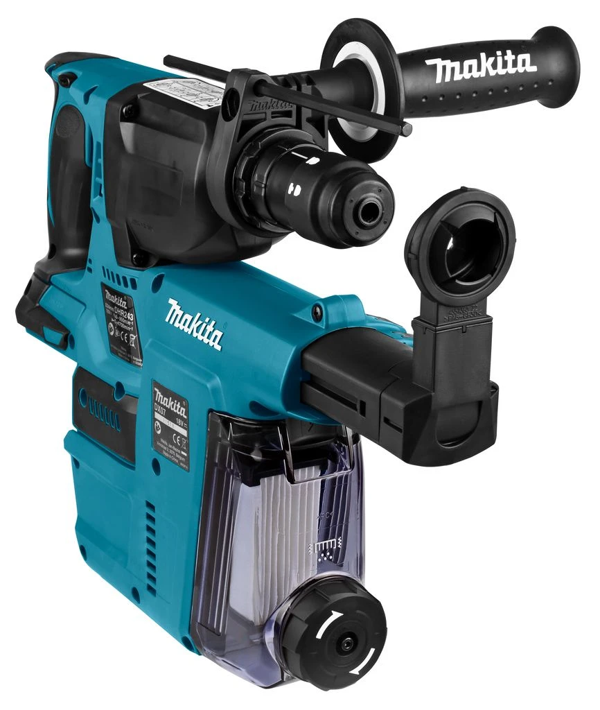 Makita DHR243ZJW 18V Li-Ion Accu SDS-Plus Combihamer Body In Mbox - 2J 5 Makita DHR243ZJW 18V Li-Ion Accu SDS-Plus Combihamer Body In Mbox - 2J - Afbeelding 5