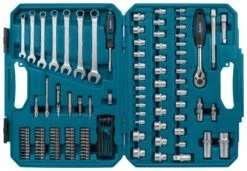 Makita E-06616 Gereedschapset In Koffer - 120-delig -Pro Gereedschap Verkoop 44ea38906a02362427e25e12edceef40