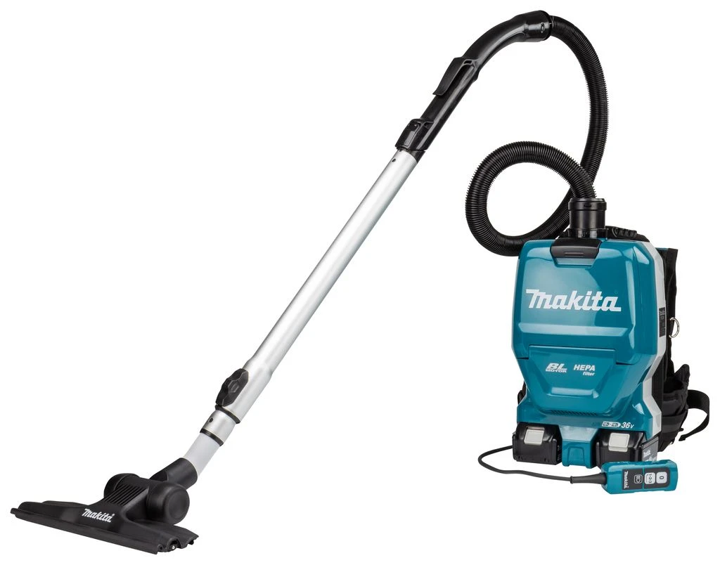 Makita DVC261TX11 2x18V Li-Ion Accu Rugstofzuiger Set (2x 5,0Ah) Incl. Accessoires - 120m³/uur - Koolborstelloos 17 Makita DVC261TX11 2x18V Li-Ion Accu Rugstofzuiger Set (2x 5,0Ah) Incl. Accessoires - 120m³/uur - Koolborstelloos - Afbeelding 17