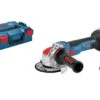 Bosch GWX 18 V-10 SC 18V Li-Ion Accu X-LOCK Haakse Slijper Body In L-Boxx - 125mm - Variabel - Koolborstelloos - Simply Connected - 06017B0400