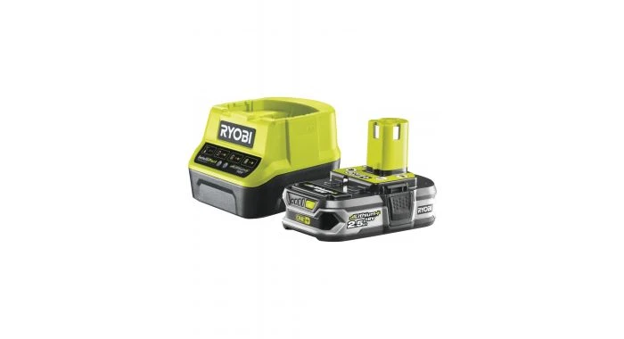 Ryobi RC18120-125 18V Li-Ion Accu Starterset (1x 2,5Ah Accu) + Lader - 5133003359 1 Ryobi RC18120-125 18V Li-Ion Accu Starterset (1x 2,5Ah Accu) + Lader - 5133003359