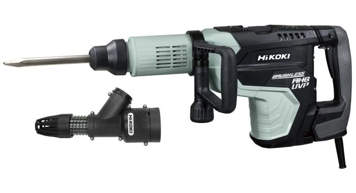 HiKOKI H60MEYWTP1 Hak- En Breekhamer - 12,2 Kg / 1.500 W / 26,5 Joule Met Afzuigadapter 1 HiKOKI H60MEYWTP1 Hak- En Breekhamer - 12,2 Kg / 1.500 W / 26,5 Joule Met Afzuigadapter