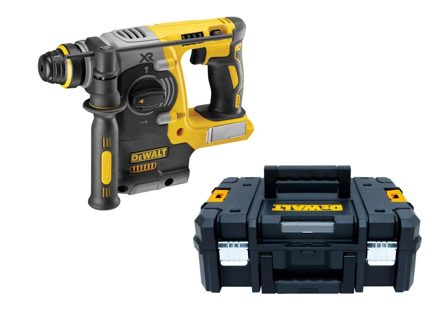DeWalt DCH273P2T 18V Li-Ion Accu SDS-plus Combihamer Set (2x 5.0Ah Accu) In TSTAK - 2,1J - Koolborstelloos - DCH273P2T-QW 2 DeWalt DCH273P2T 18V Li-Ion Accu SDS-plus Combihamer Set (2x 5.0Ah Accu) In TSTAK - 2,1J - Koolborstelloos - DCH273P2T-QW - Afbeelding 2