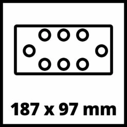 Einhell TC-OS 18/187 Li Solo 18V Li-Ion Accu Vlakschuurmachine Body - 187 X 90 Mm -Pro Gereedschap Verkoop 6c4e81e521c240e93f0e35fb33bad83e