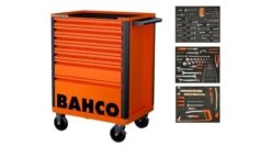 Bahco 1472K7-FULL3 E72 130-delige Storage HUB Gereedschapswagen - 7 Lades - Oranje