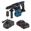 Bosch GBH 18V-26 F 18V Li-Ion Accu SDS-plus Combihamer Set (2x 5.0Ah Accu) In L-Boxx - 2,6J - Koolborstelloos - 0611910007