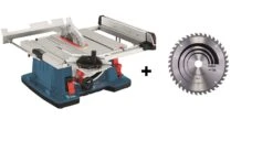 Pro Gereedschap Verkoop 26 Bosch GTS 10 XC Zaagtafel - 2100W - 254 X 30mm Met Extra Zaagblad