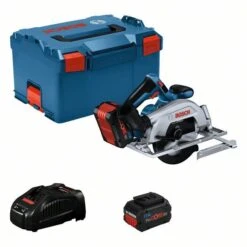 Bosch GKS 18V-57-2 18V Li-ion Accu Cirkelzaag Set (2x 5.5Ah) In L-Boxx - 165 Mm