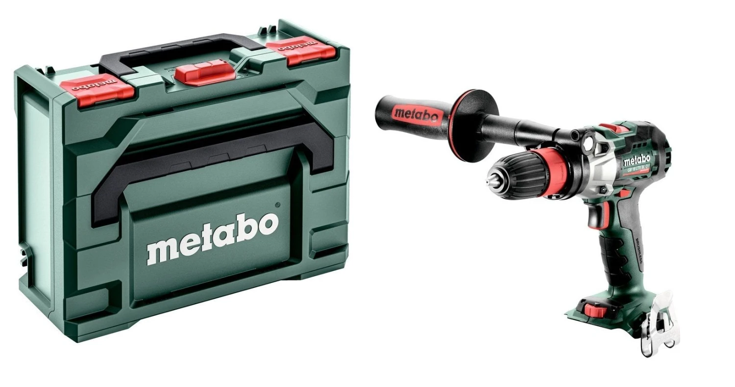 Metabo GB 18 LTX BL Q I 18V Li-ion Accu Boor-/schroefmachine Body In MetaBox - Koolborstelloos - 602362840 1 Metabo GB 18 LTX BL Q I 18V Li-ion Accu Boor-/schroefmachine Body In MetaBox - Koolborstelloos - 602362840