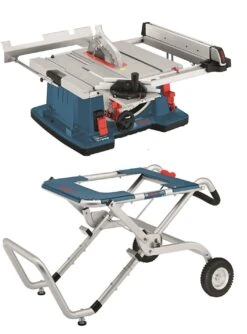 Pro Gereedschap Verkoop 36 Bosch GTS 10 XC Zaagtafel Met Verrijdbare Transport- En Werktafel (GTA 60 W) - 2100W - 254 X 30mm - 0615990CX3