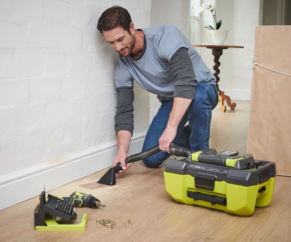 Ryobi R18PV-0 18V Li-Ion Accu Projectstofzuiger - 1400l/min - 5133003786 2 Ryobi R18PV-0 18V Li-Ion Accu Projectstofzuiger - 1400l/min - 5133003786 - Afbeelding 2