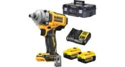 DeWALT DCF892P2T-QW 18V Li-ion XR Accu Slagmoersleutel Set (2x 5.0Ah) - 1/2'' - In TSTAK Koffer