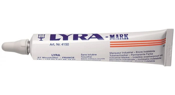 Lyra 4150001 Markeerpasta - 3 Mm - 50 Ml - Wit 1 Lyra 4150001 Markeerpasta - 3 Mm - 50 Ml - Wit