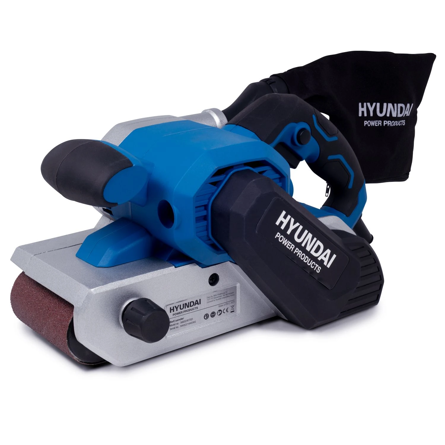 Hyundai 56652 Bandschuurmachine - 1200W 1 Hyundai 56652 Bandschuurmachine - 1200W