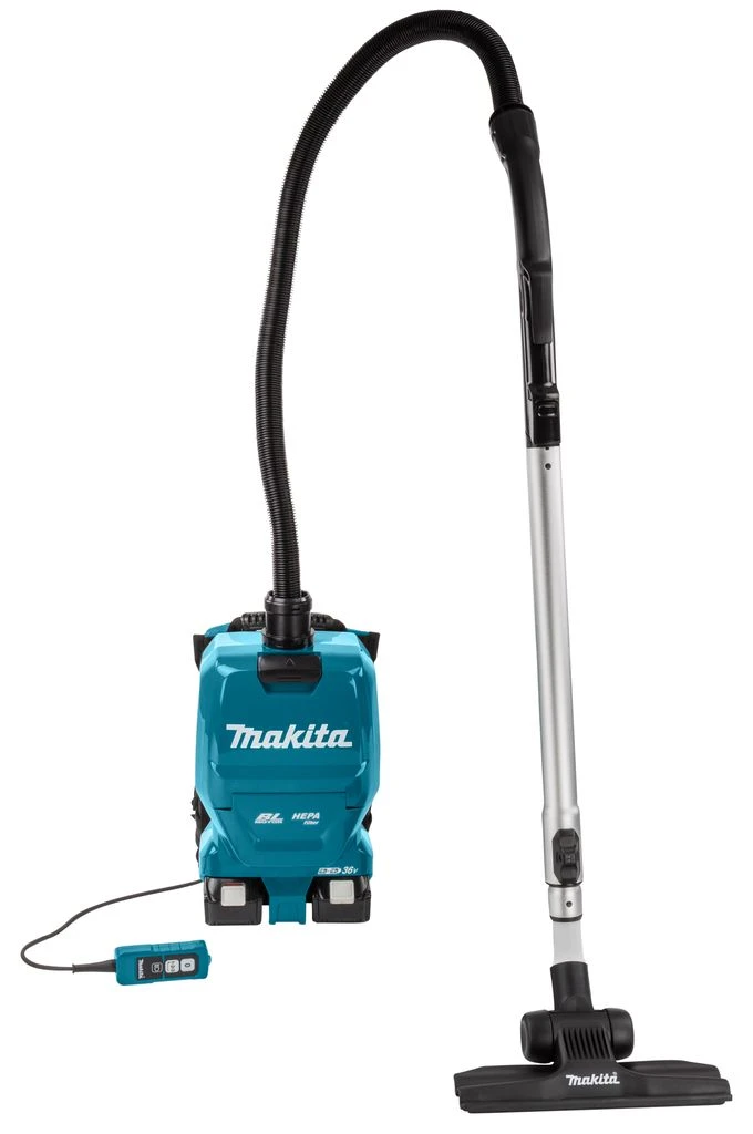 Makita DVC261TX11 2x18V Li-Ion Accu Rugstofzuiger Set (2x 5,0Ah) Incl. Accessoires - 120m³/uur - Koolborstelloos 11 Makita DVC261TX11 2x18V Li-Ion Accu Rugstofzuiger Set (2x 5,0Ah) Incl. Accessoires - 120m³/uur - Koolborstelloos - Afbeelding 11