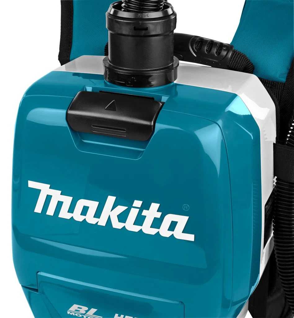 Makita DVC261TX11 2x18V Li-Ion Accu Rugstofzuiger Set (2x 5,0Ah) Incl. Accessoires - 120m³/uur - Koolborstelloos 8 Makita DVC261TX11 2x18V Li-Ion Accu Rugstofzuiger Set (2x 5,0Ah) Incl. Accessoires - 120m³/uur - Koolborstelloos - Afbeelding 8