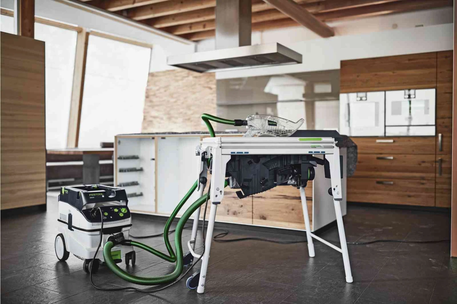 Festool TKS 80 EBS KT/W40 Zaagtafel Met Zaagblad En Cartridge - 2200W - 254mm - 577143 4 Festool TKS 80 EBS KT/W40 Zaagtafel Met Zaagblad En Cartridge - 2200W - 254mm - 577143 - Afbeelding 4
