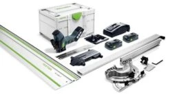 Pro Gereedschap Verkoop 17 Festool ISC 240 HPC4,0 EB-PlusXL-FS 18V Li-Ion Accu Isolatiezaagmachine Set (2x 4,0Ah) In Systainer - 240mm - 576572