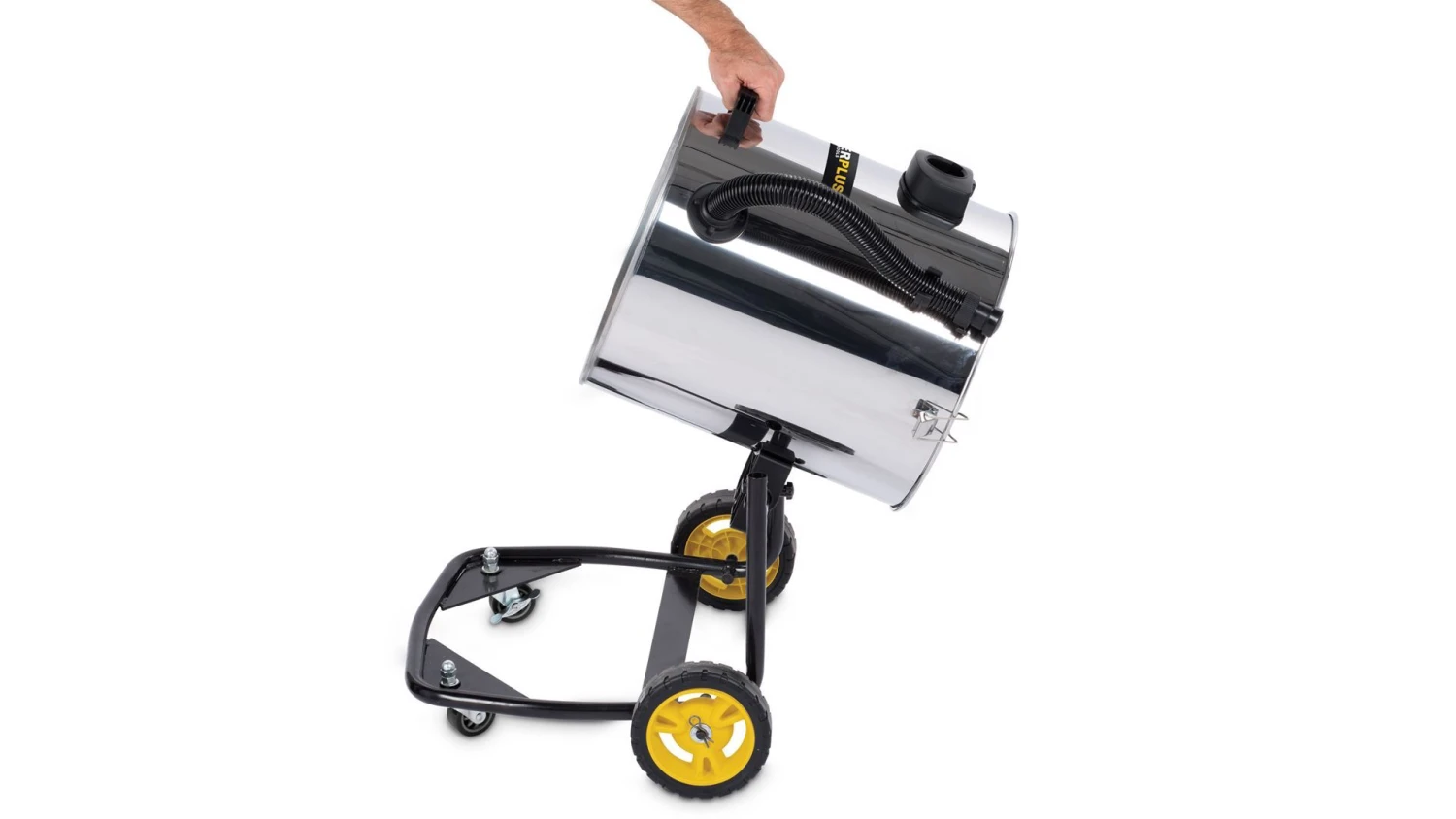 Powerplus POWX325 Bouwstofzuiger - Nat/Droog - 2X1200W - 60L 4 Powerplus POWX325 Bouwstofzuiger - Nat/Droog - 2X1200W - 60L - Afbeelding 4