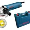 Bosch GWS 1400 Haakse Slijper Incl. Diamantzaagblad In Koffer - 1400W - 125mm - 0601824900