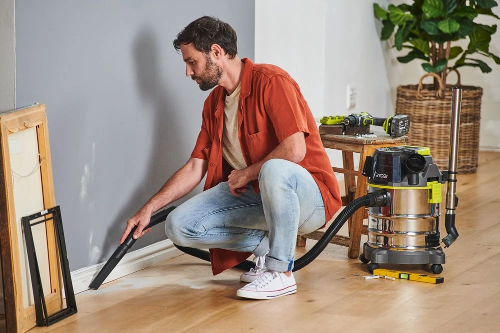 Ryobi R18WDV-0 18V Li-Ion Accu Nat-/droogzuiger Body - 1400l/min 3 Ryobi R18WDV-0 18V Li-Ion Accu Nat-/droogzuiger Body - 1400l/min - Afbeelding 3