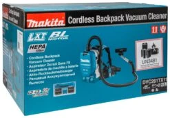 Makita DVC261TX11 2x18V Li-Ion Accu Rugstofzuiger Set (2x 5,0Ah) Incl. Accessoires - 120m³/uur - Koolborstelloos 34 Makita DVC261TX11 2x18V Li-Ion Accu Rugstofzuiger Set (2x 5,0Ah) Incl. Accessoires - 120m³/uur - Koolborstelloos -Pro Gereedschap Verkoop df73286c3cf524750ee2a0a9e14908d0