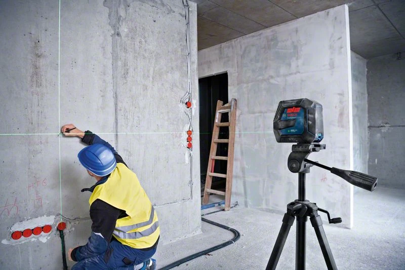 Bosch GLL 2-15 G Kruislijnlaser + Statief In Opbergetui - 15 M - 0601063W01 3 Bosch GLL 2-15 G Kruislijnlaser + Statief In Opbergetui - 15 M - 0601063W01 - Afbeelding 3