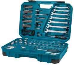 Makita E-06616 Gereedschapset In Koffer - 120-delig -Pro Gereedschap Verkoop f268fa902d4355202a0067e0cd848b97